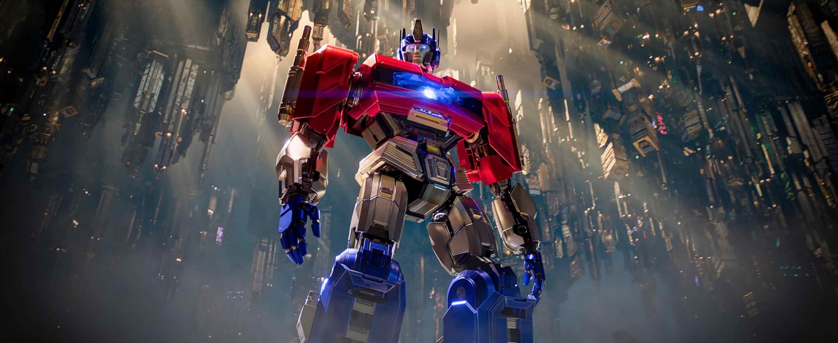 The “Transformers: One”  title character Orion Pax as Optimus Prime.